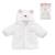 Manteau Soir De Fête - Corolle - Vêtement pour grand poupon de 36 cm - Blanc - Enfant - Mixte BLANC 4 - vertbaudet enfant 