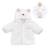 Manteau Soir De Fête - Corolle - Vêtement pour grand poupon de 36 cm - Blanc - Enfant - Mixte BLANC 2 - vertbaudet enfant 