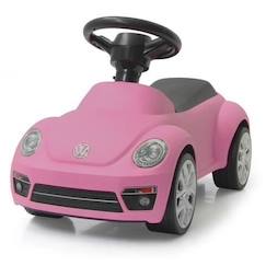 Voiture à pousser VW Beetle rose vif pour enfants - JAMARA - Anti-bascule - Klaxon au volant - Pneu silencieux  - vertbaudet enfant
