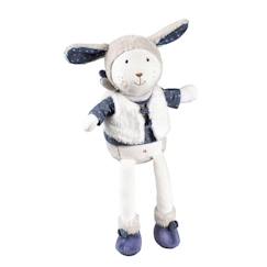 Doudou - SAUTHON - Mouton Merlin - Blanc - Mixte - 1 mois  - vertbaudet enfant