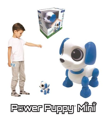 Power Puppy Mini - Chien robot avec effets lumineux et sonores, contrôle par claquement de main, répétition BLANC 4 - vertbaudet enfant 