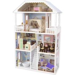 KidKraft - Maison de poupées en bois Savannah avec 13 accessoires inclus  - vertbaudet enfant