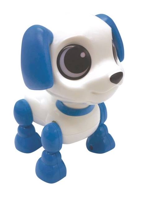 Power Puppy Mini - Chien robot avec effets lumineux et sonores, contrôle par claquement de main, répétition BLANC 1 - vertbaudet enfant 