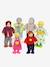 Famille de 6 poupées en bois HAPE multicolore 1 - vertbaudet enfant 