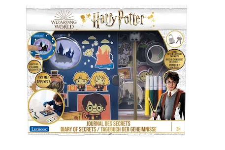 Journal Intime Electronique Harry Potter - LEXIBOOK - Effets Lumineux et Accessoires MARRON 3 - vertbaudet enfant 