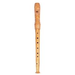 -Flûte à bec jouet en bois 32 cm - GOKI - Scolaire - 8 trous - Doigté baroque