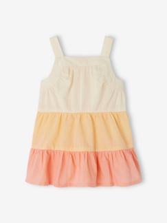 Robe à bretelles colorblock bébé  - vertbaudet enfant