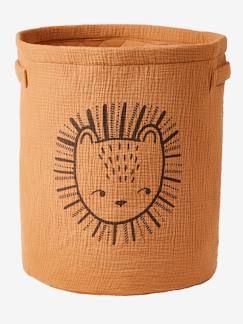 Panier de rangement tigre en gaze de coton ETHNIC  - vertbaudet enfant