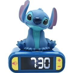Réveil digital LEXIBOOK - Stitch 3D lumineux et sonore - Bleu - Enfant - Garantie 2 ans  - vertbaudet enfant