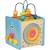 Cube d'activités en bois Goki - Pour enfant de 3 mois et plus - Multicolore - 20 x 21,5 x 32,5 cm BLEU 1 - vertbaudet enfant 