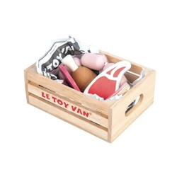Cagette de viandes en bois - Le Toy Van - Le panier de viandes  - vertbaudet enfant