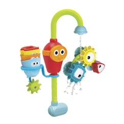 Jouet de bain Yookidoo Spin 'N' Sort Spout Pro - Engrenages tournants et gobelets empilables - STEM - Vert  - vertbaudet enfant