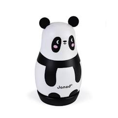 Boite à musique en bois - JANOD - Panda - Pop! Goes the wheasel - Blanc - Mixte - 12 mois  - vertbaudet enfant