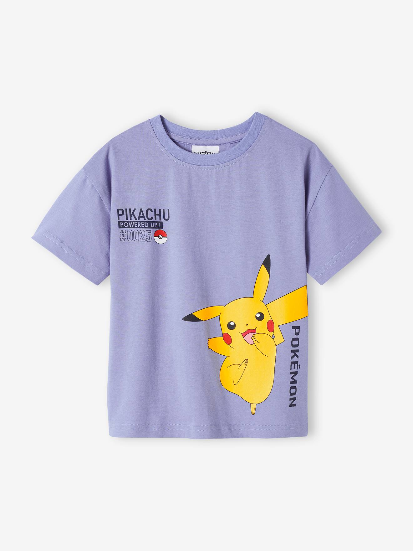 T-shirt Pokémon Garçon 6-7 Ans - Gris, Imprimé Graphique - 100% Coton - Occasion