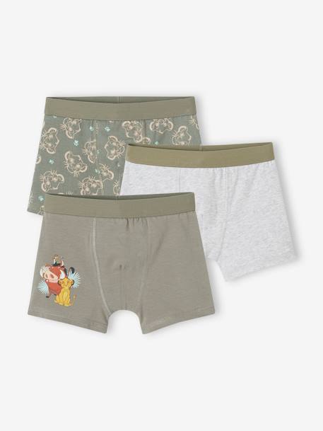 Garçon-Sous-vêtement-Lot de 3 boxers Disney® Le Roi Lion