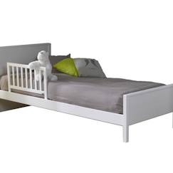 Chambre et rangement-Chambre-Lit bébé, lit enfant-Accessoires de lit-Barrière de lit enfant 70 Ava  Blanc