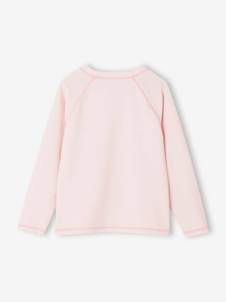 T-shirt de bain anti-UV fille rose imprimé 2 - vertbaudet enfant 