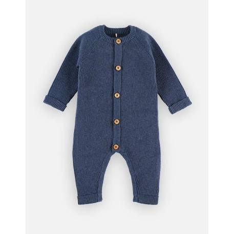Bébé-Salopette, combinaison-Combinaison en tricot