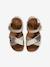 Sandales ouvertes cuir enfant or 4 - vertbaudet enfant 