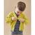 Cardigan en tricot BIO, vert acidulé JAUNE 1 - vertbaudet enfant 