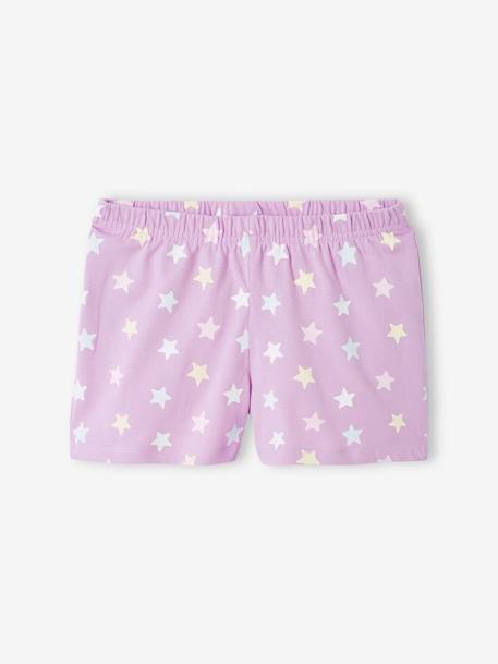 Pyjashort bicolore fille Hello Kitty® Blanc/lilas 3 - vertbaudet enfant 