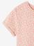 Robe Basics imprimée fille manches courtes blanc imprimé+écru+rayé bleu+rose+rose pâle+rose poudré+vert émeraude+vert foncé imprimé tropical 14 - vertbaudet enfant 