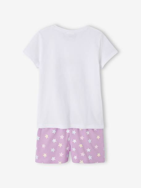 Pyjashort bicolore fille Hello Kitty® Blanc/lilas 4 - vertbaudet enfant 