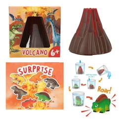 Jouet - TOP MODEL - Dino World - Figurine volcan avec dino - Mixte - 0011733 - A partir de 6 ans  - vertbaudet enfant