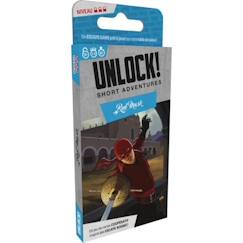 Jeu de société - AC-DÉCO - Unlock! - Short Adventures : Red Mask - Escape Game - 1 joueur ou plus - 30 min  - vertbaudet enfant