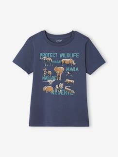 Tee-shirt Basics motifs animaliers garçon  - vertbaudet enfant