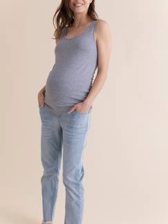 Vêtements de grossesse-T-shirt, débardeur-Débardeur grossesse en coton bio ENVIE DE FRAISE