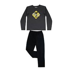 Pyjama long  Eco Pack ATHENA Anthracite-Noir Garçon  - vertbaudet enfant