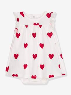 Robe body imprimé coeur PETIT BATEAU  - vertbaudet enfant