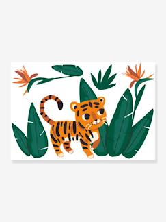 Linge de maison et décoration-Décoration-Papier peint, sticker-Stickers Jungle & Tigre LILIPINSO