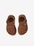Sandales fermées à boucle cuir bébé marine+marron 9 - vertbaudet enfant 