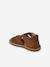 Sandales fermées à boucle cuir bébé marine+marron 8 - vertbaudet enfant 