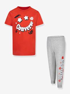 Ensemble t-shirt + jogging garçon CONVERSE  - vertbaudet enfant