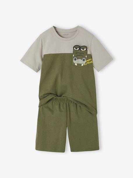 Garçon-Pyjama, surpyjama-Pyjashort crocodile garçon