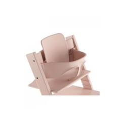 Chambre et rangement-Chambre-Chaise, tabouret, fauteuil-Baby Set Tripp Trapp® Rose poudre - STOKKE - Mixte - 6 mois et plus