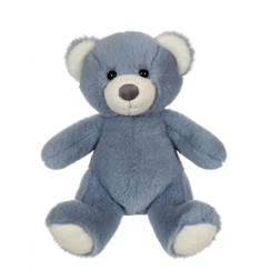 Gipsy Toys - Ours Trendy - L'Ours en Peluche à Câliner - 24 cm - Bleu Jeans  - vertbaudet enfant
