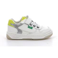 Chaussures-Chaussures fille 23-38-Baskets, tennis-KICKERS Baskets basses Kickelsey blanc