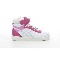 Chaussures-Chaussures fille 23-38-DIADORA Baskets hautes Magic Mid Ps rose