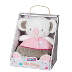 Gipsy Toys - Mon Rondoudou Koala - Peluche vendue en boîte cadeau - 24 cm - Rose et Blanc  - vertbaudet enfant