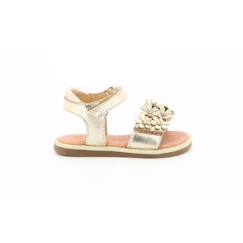 Chaussures-Chaussures fille 23-38-MOD 8 Sandales Parlotte or