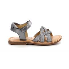 Chaussures-Chaussures fille 23-38-MOD 8 Sandales Caweave gris