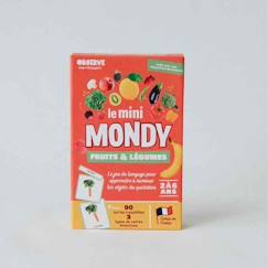 Jouet-Jeux éducatifs-Lire, écrire, compter et heure-Mini-Mondy Fruits & Légumes
