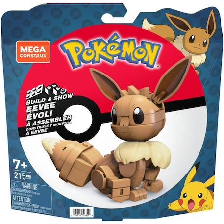 Mega Construx - Pokémon - Evoli - jouet de construction - 7 ans et + MULTICOLORE 2 - vertbaudet enfant 
