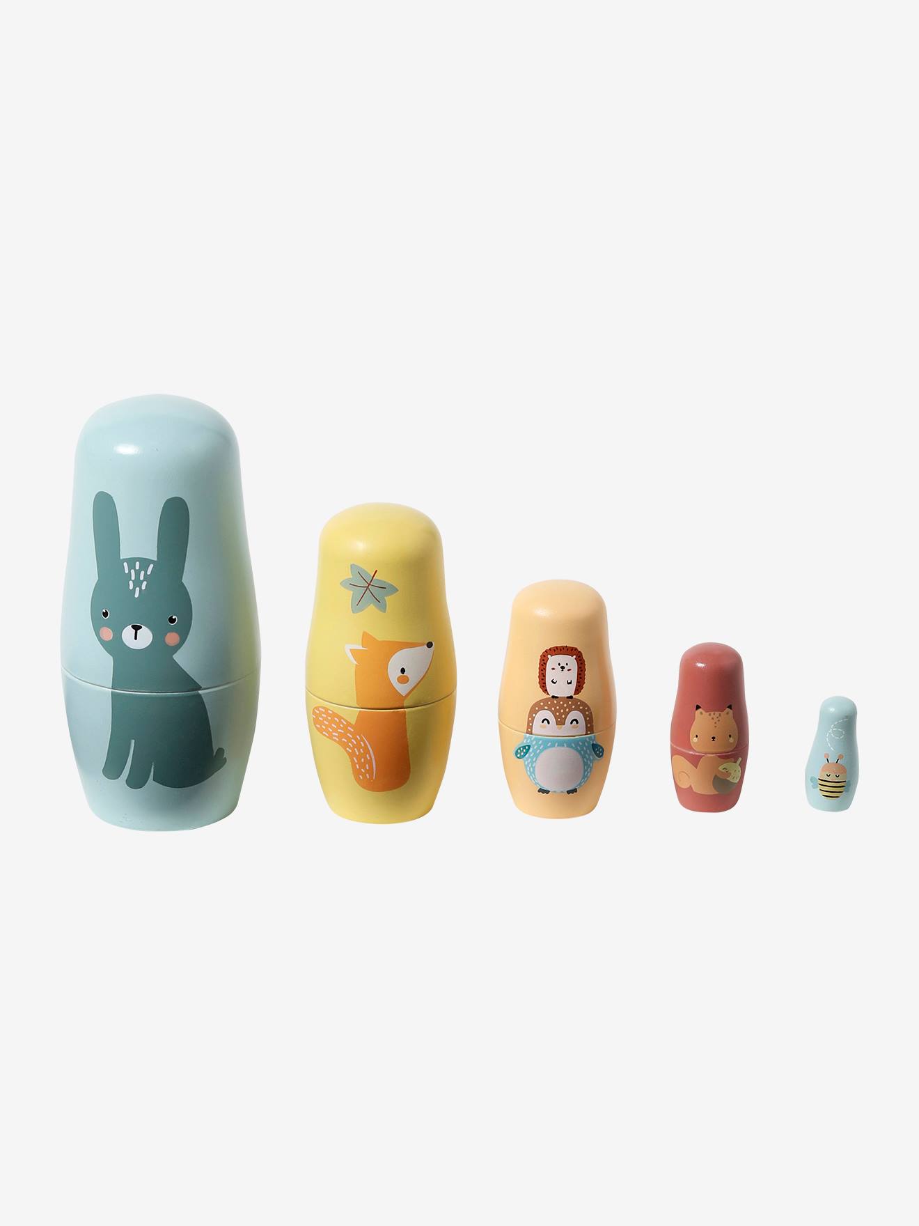 Boites Gigognes Animaux En Bois Multicolore - Vertbaudet est l'un de nos derniers produits sur