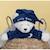 Gipsy Toys  -  Ours Baby bear douceur bleu marine - 24 cm BLEU 2 - vertbaudet enfant 