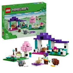 LEGO® 21253 Minecraft Le Sanctuaire Animalier, Jouet de Biome Plaine, Minifigurines de Personnages et Figurines d'Animaux  - vertbaudet enfant